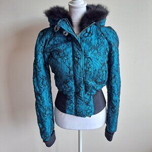 VDP Italian Blue Jacket Coat Size 40 / S
